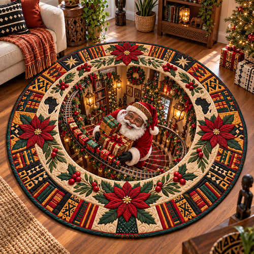 Magical Stairway Quilted Round Mat SN0PT1171