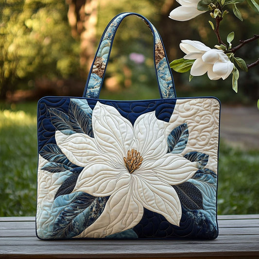 Magnolia Magic Quilted Tote Bag NCU0PT7955