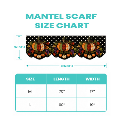 Haunted Night Mantel Scarf SN0TD155