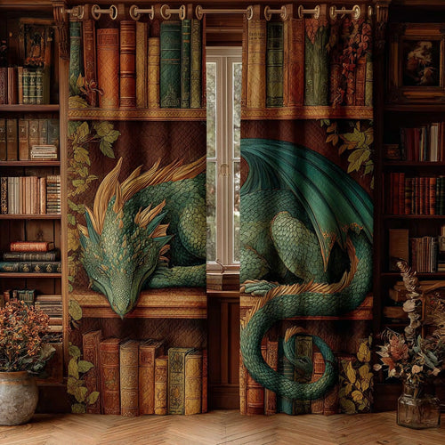 Marble Serpent Quilted Curtains NCU0DH793