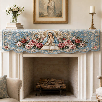 Marian Grace Quilted Mantel Scarf SN0TV248