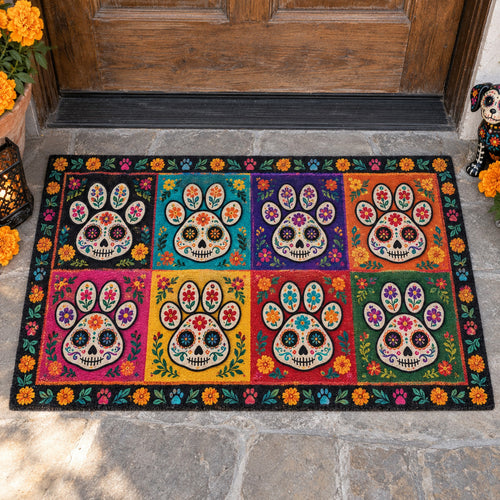 Marigold Calavera Doormat SN0TV372
