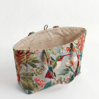 Meadow Bloom Quilted Classic Tote Bag SN0NT016