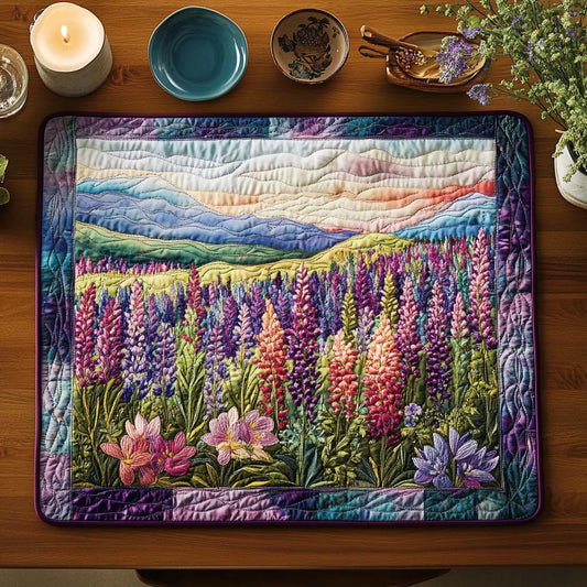Meadow Bloom Quilted Place Mat NCU0VH5651