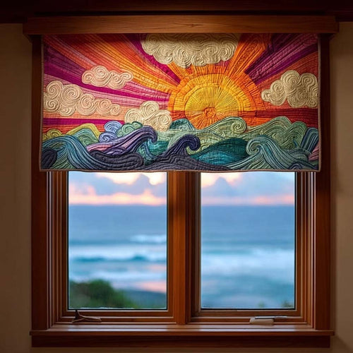 Meadow Bloom Quilted Valance NCU0PVL371