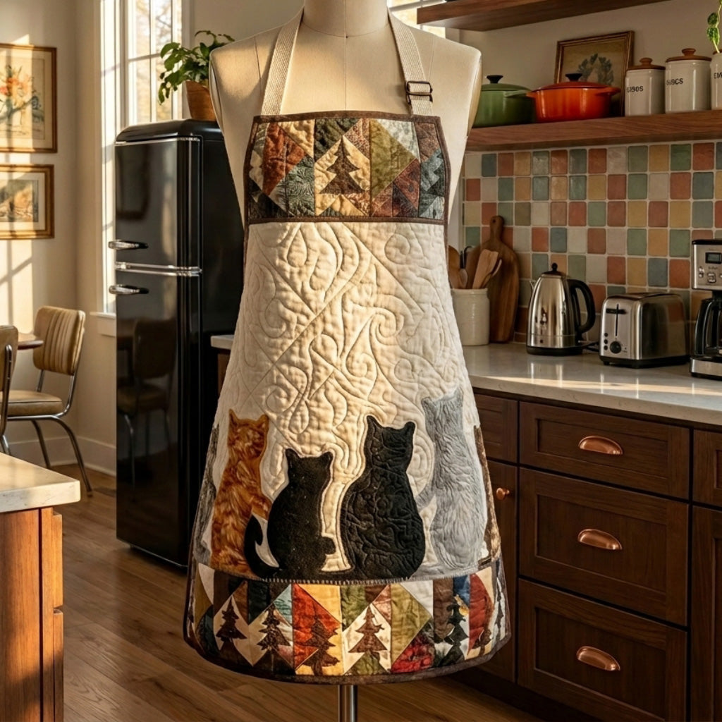 Meadow Whiskers Quilted Apron SN0PT153