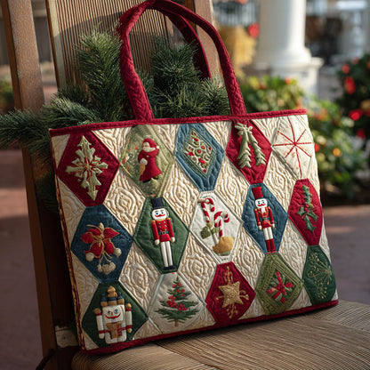 Merry Glow Quilted Tote Bag NCU0PTT1706