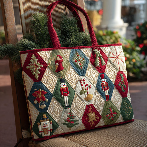 Merry Glow Quilted Tote Bag NCU0PTT1706