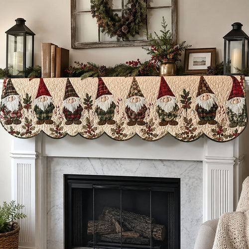 Merry Little Gnomes Quilted Mantle Scarf SN0PT654