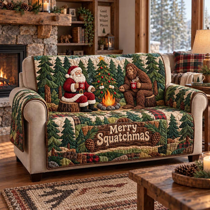 Merry Mates Quilted Sofa Cover SN0HH0818