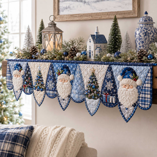 Merry Moments Quilted Mantel Scarf SN0TD424