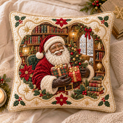 Merry Santa Quilted Pillow Case SN0TD447