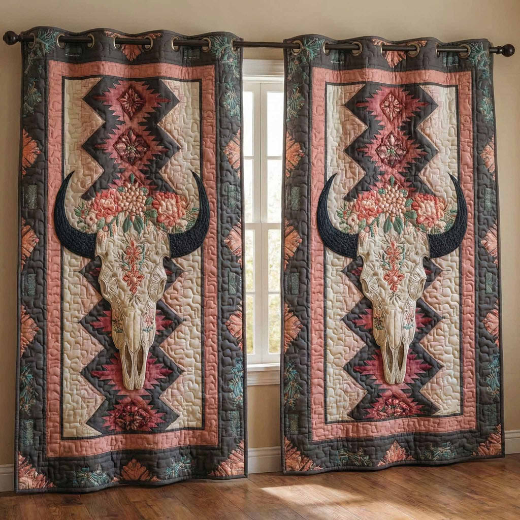 Mesa Totem Quilted Curtains NCU0DX044