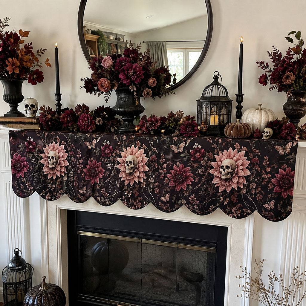 Midnight Dahlia Mantle Scarf SN0PT682