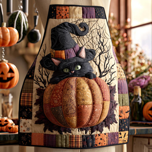 Midnight Familiar Quilted Apron SN0DV116