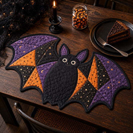 Midnight Fright Custom Shape Quilted Placemat SN0TD012