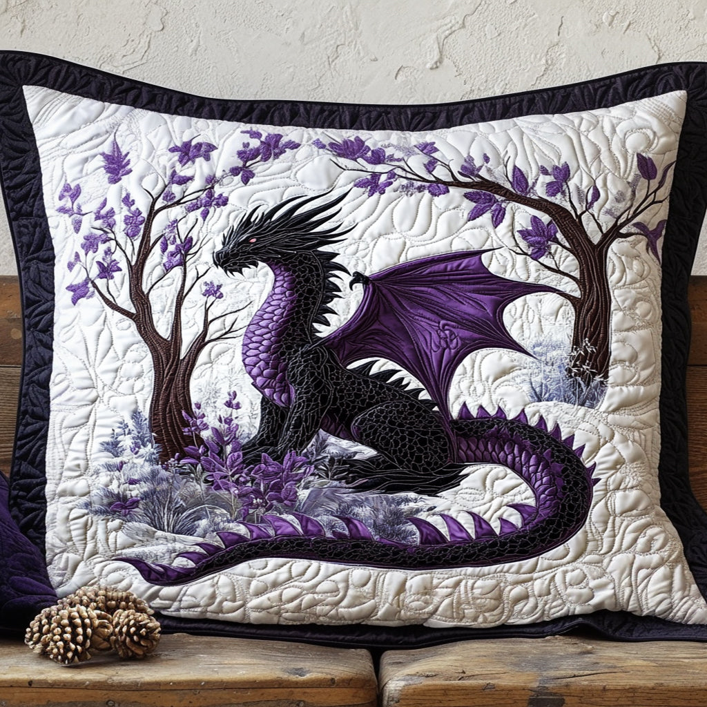 Midnight Fury Quilted Bedding Pillow Case NCU0NT7981