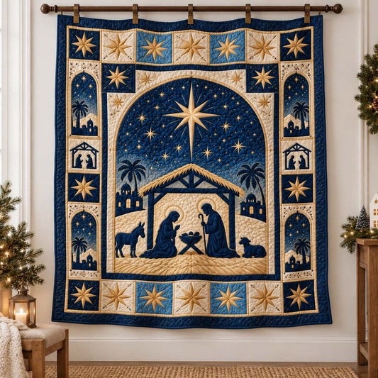 Midnight Manger Quilted Blanket SN0HH0862
