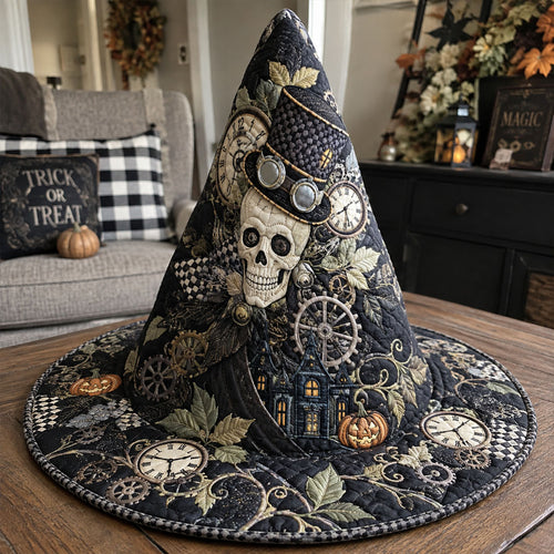 Midnight Mechanism Quilted Witch Hat SN0PT601