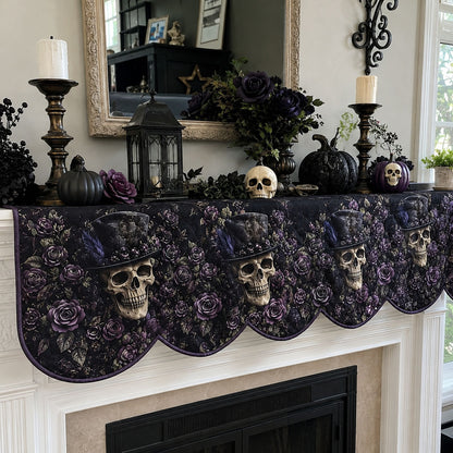 Midnight Rose Manor Mantle Scarf SN0PT683