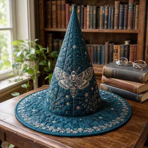 Midnight Spell Quilted Witch Hat SN0TD115