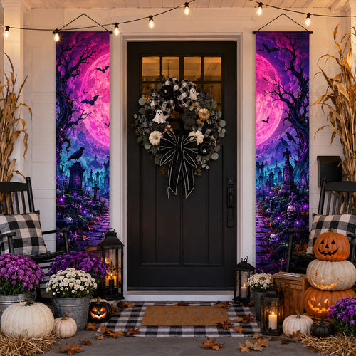 Midnight Spell Welcome Door Banner SN0PT312