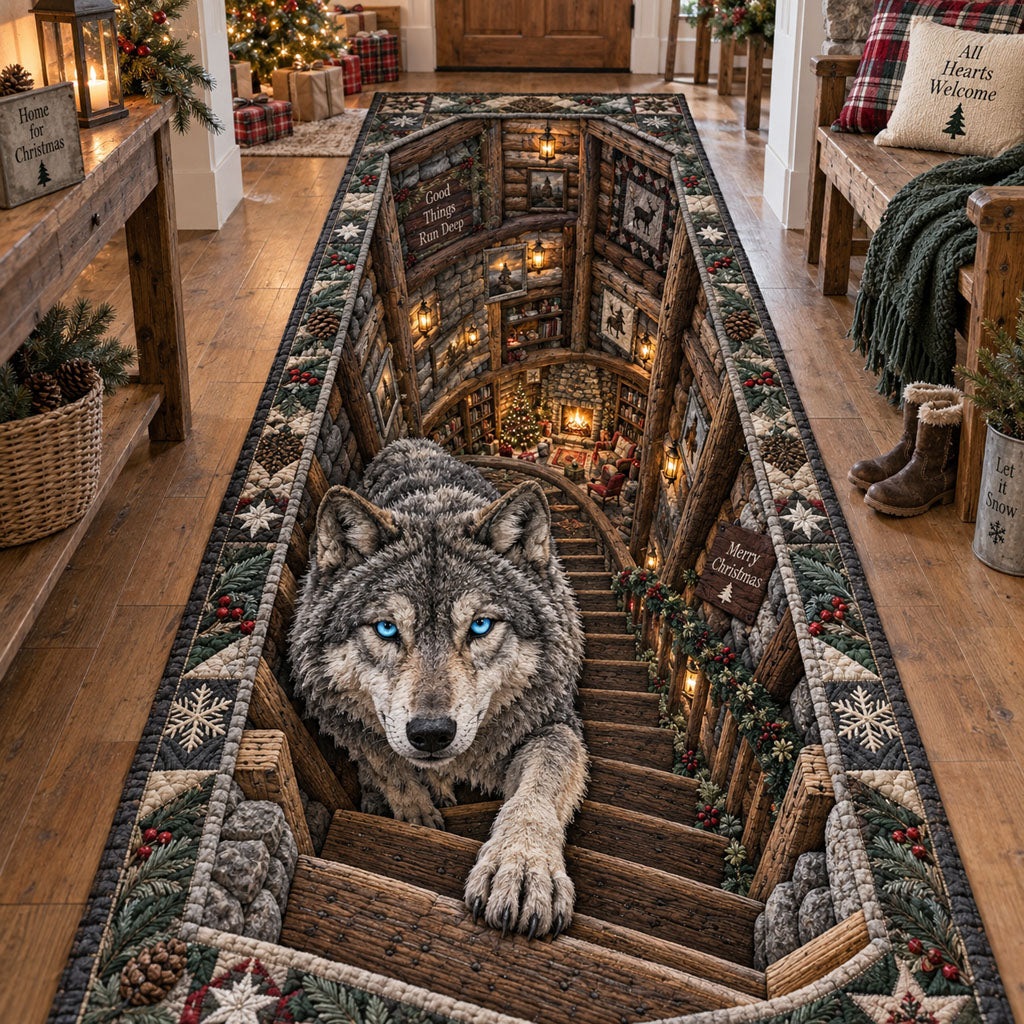 Midnight Wolf Runner Carpet SN0PT1221