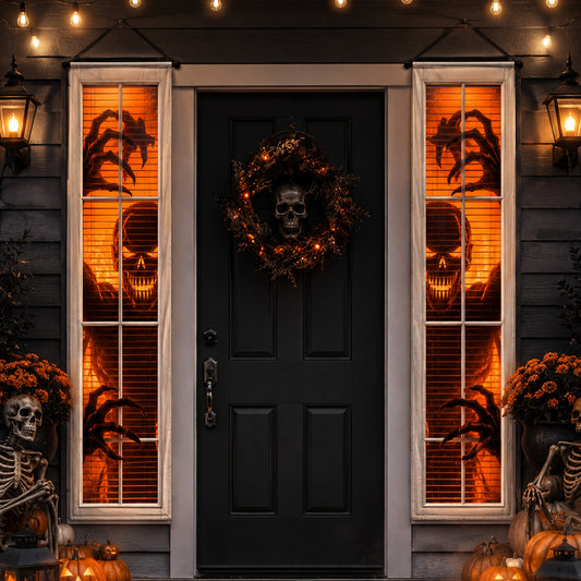 Monster at Midnight Welcome Door Banner SN0PT266