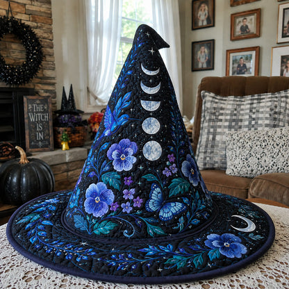 Moon Garden Quilted Witch Hat SN0PT584