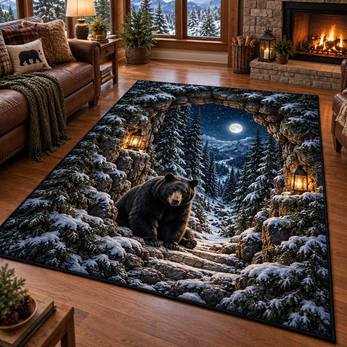 Moonlit Bear Area Rug SN0HH0917
