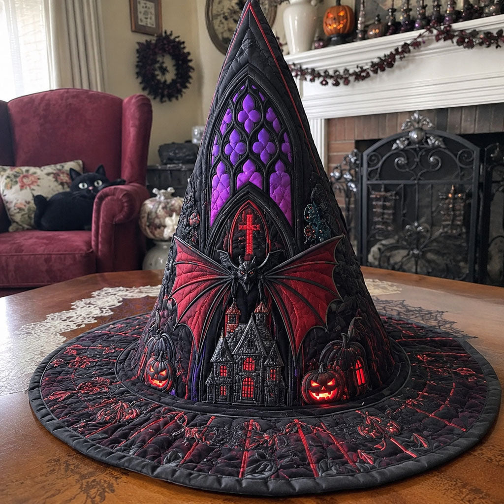 Moonlit Manor Quilted Witch Hat SN0PT761