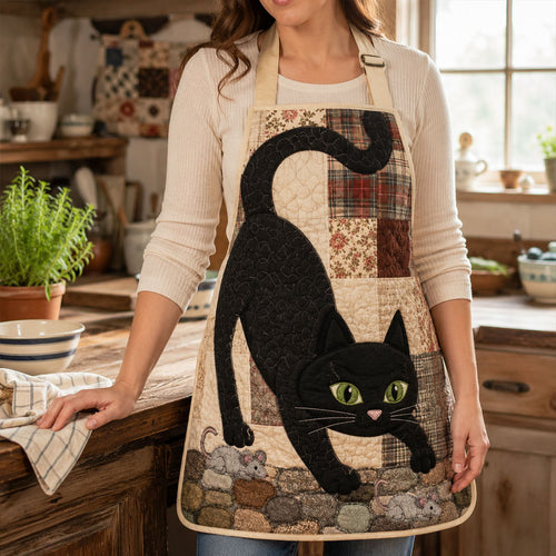 Moonlit Mischief Quilted Apron SN0PT174