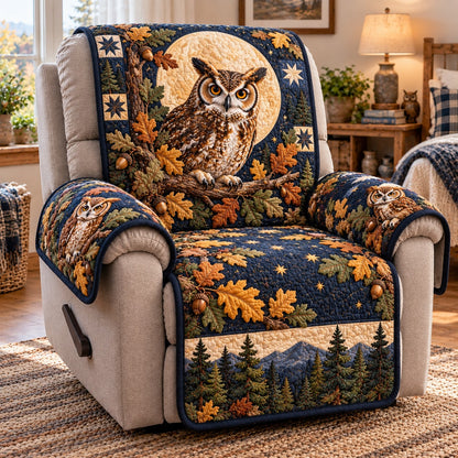 Moonlit Night Forest Quilted Sofa Cover SN0TD1363