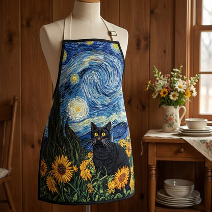Moonlit Paws Quilted Apron SN0PT155