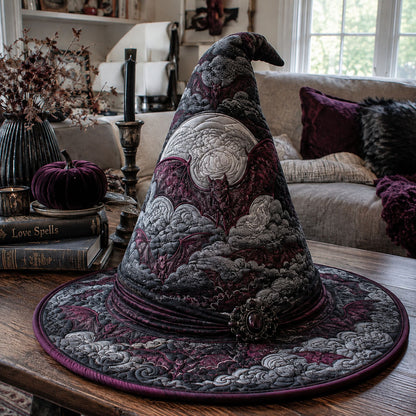 Moonlit Petals Quilted Witch Hat SN0PT571