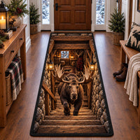 Moose Cabin Runner Carpet SN0TD1281