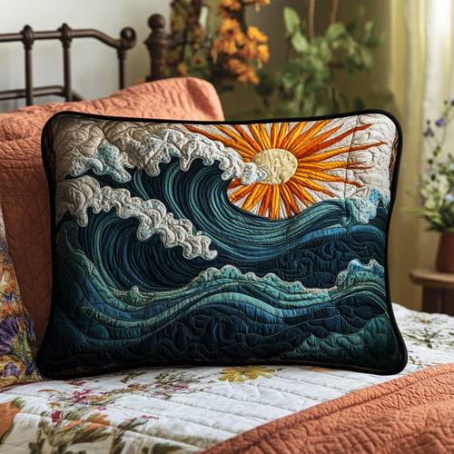 Morning Rays Quilted Bedding Pillow Case NCU0NT3317