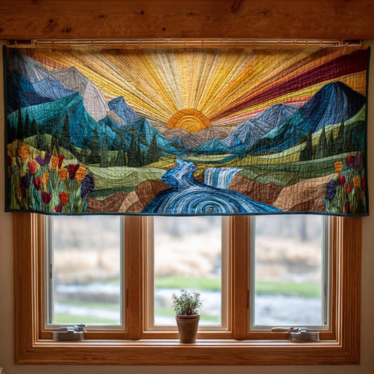 Morning Rays Quilted Valance NCU0DDK721