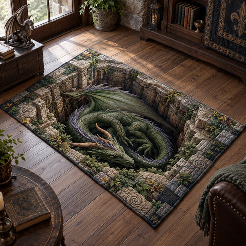 Mosswood Sleeping Dragon Area Rug SN0DV735