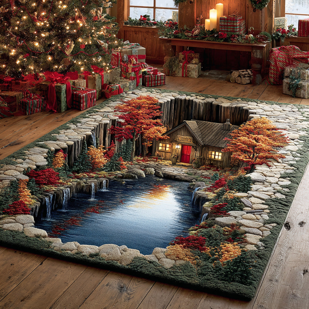 Mosswood Woodland Retreat Area Rug NCU0TD1848
