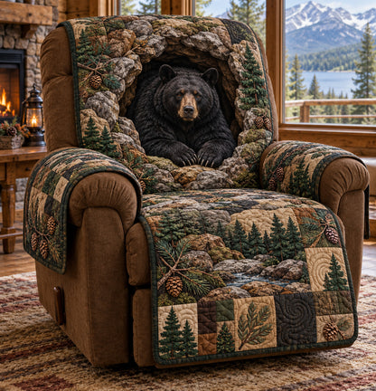 Mountain Guardian Quilted Sofa Cover SN0TV897