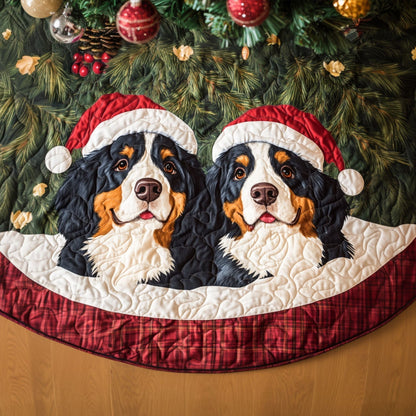 Mountain Pride Quilted Christmas Tree Skirt NCU0PT2592
