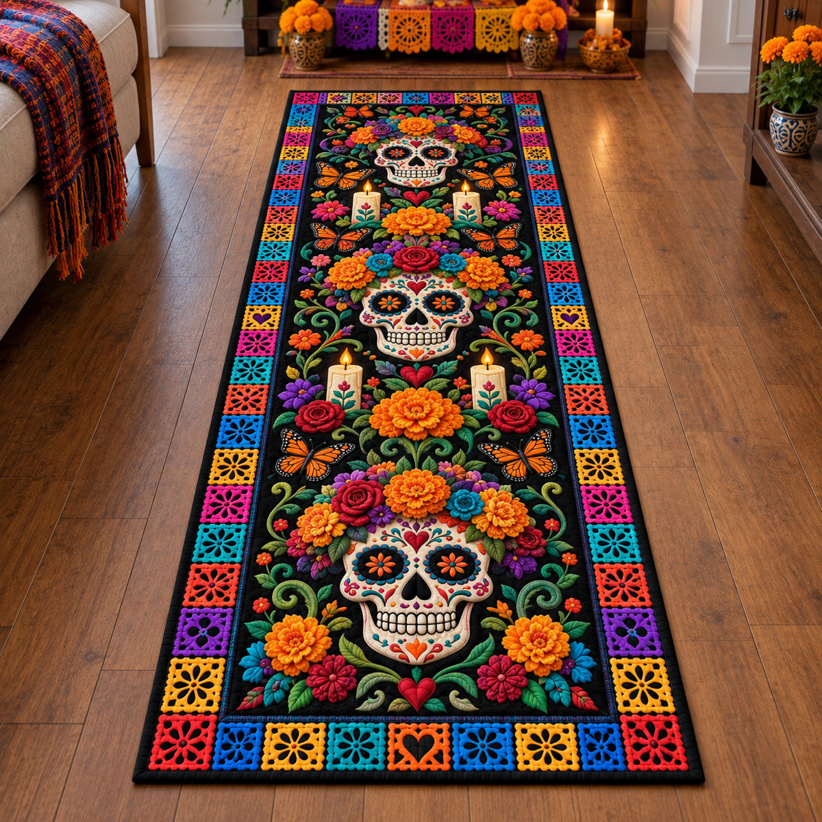 Muertos Garden Runner Carpet SN0TV364