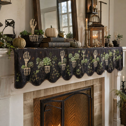 Mystic Garden Mantel Scarf SN0PT684