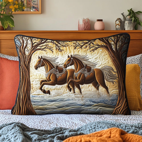 Mystic Rider Quilted Bedding Pillow Case NCU0VH1887