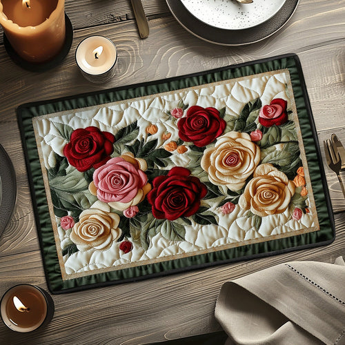 Mystic Rose Quilted Place Mat NCU0DV4861