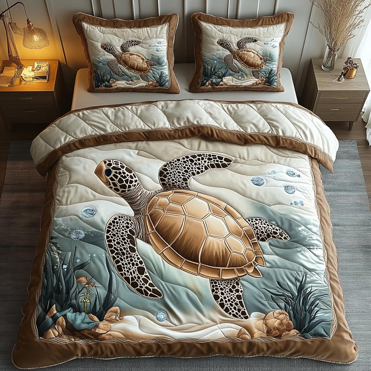 Mystic Tides Duvet Cover Set NCU0DV211