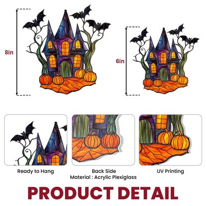 Haunted House Halloween - Window Hanging Suncatcher NCU0PD030