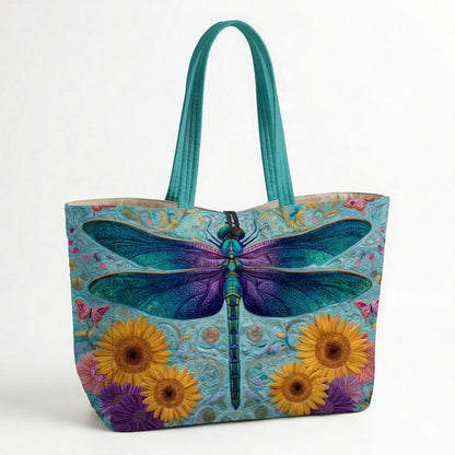 Nature Flutter Quilted Classic Tote Bag SN0DK036