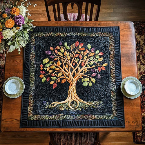 Nature Patch Quilted Table Topper NCU0DDK648